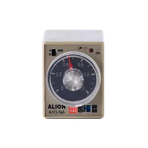 AH3-NA AH3-NB 110V 220V relé de retardo de temporizador eléctrico de rango múltiple, relé de temporizador ajustable