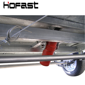 Vente d'usine en Chine <span class=keywords><strong>Remorque</strong></span> à benne basculante hydraulique tandem 8x5 pieds - Product Image 4