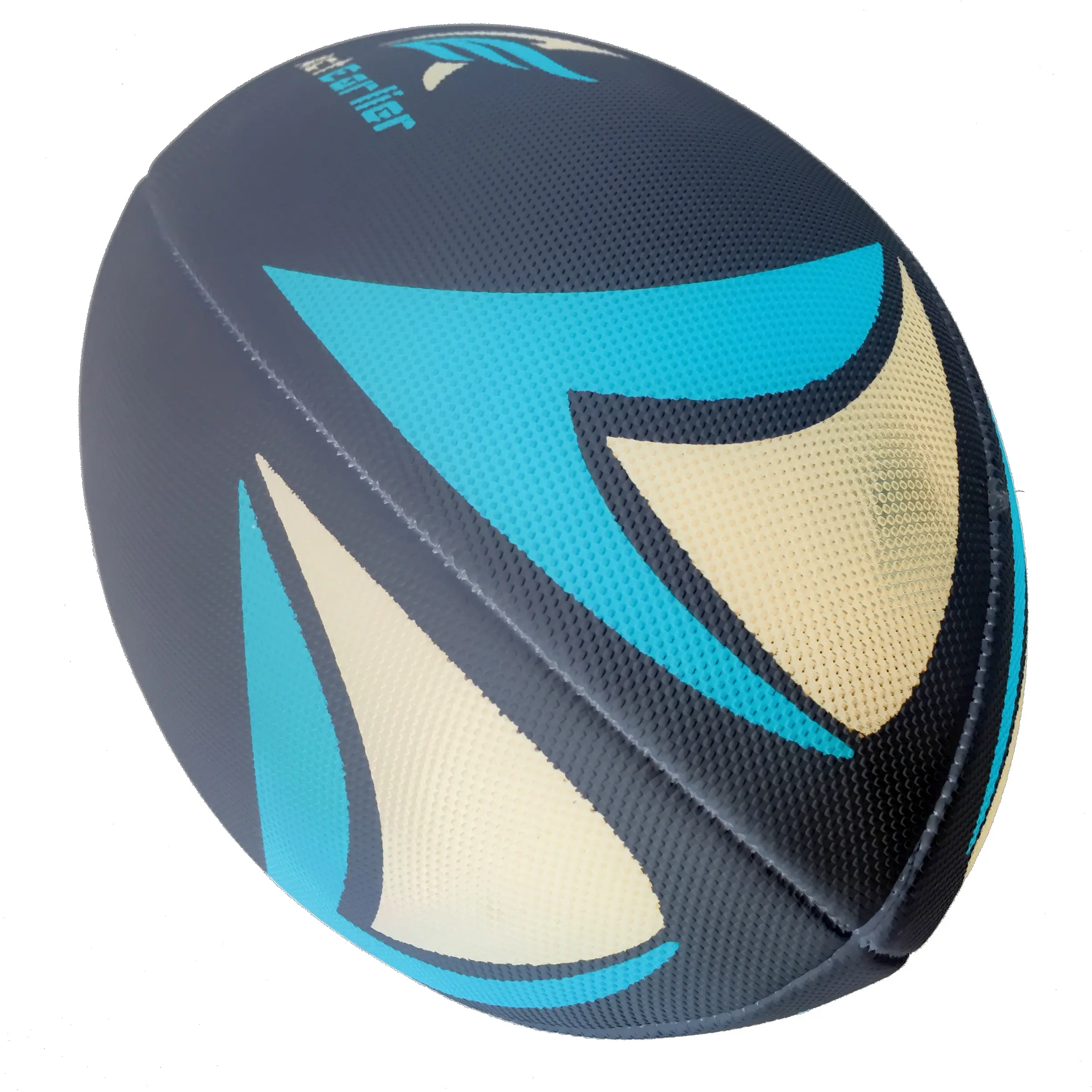 ActEarlier Sportartikel Team Training Custom Design Werbe Mini Rugby Bälle blau weiß schwarz