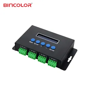 BC-204 High quality 24V 48A ethernet led ws2811 matrix mini console controller for festival