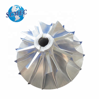 Turbine de compresseur pour pièces de moteur micro-jet