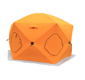 Tenda da Pesca sul Ghiaccio Esagonale, Tenda Invernale a Cupola, Yurta Mongola - Product Image 2