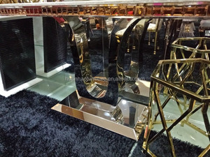 CD013 Foshan Living Room Furniture Guangzhou U Shape Leg <strong>Marble</strong> <strong>Console</strong> <strong>Table</strong> - Product Image 2