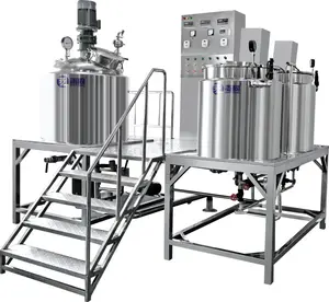 Zhitong mỹ phẩm trộn chân không homogenizing nhũ hóa máy homogenizer