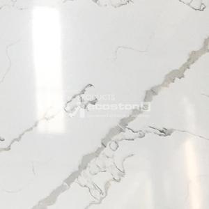 Tấm Đá Thạch Anh Đá Cẩm Thạch Trắng Xám Calacatta Mặt Bàn Đặt Hàng Theo Yêu Cầu - Product Image 5