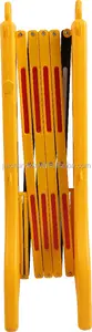 Expandable Barrier Road Plastic Barricade Warning Fence Expandable Plastic Barrier