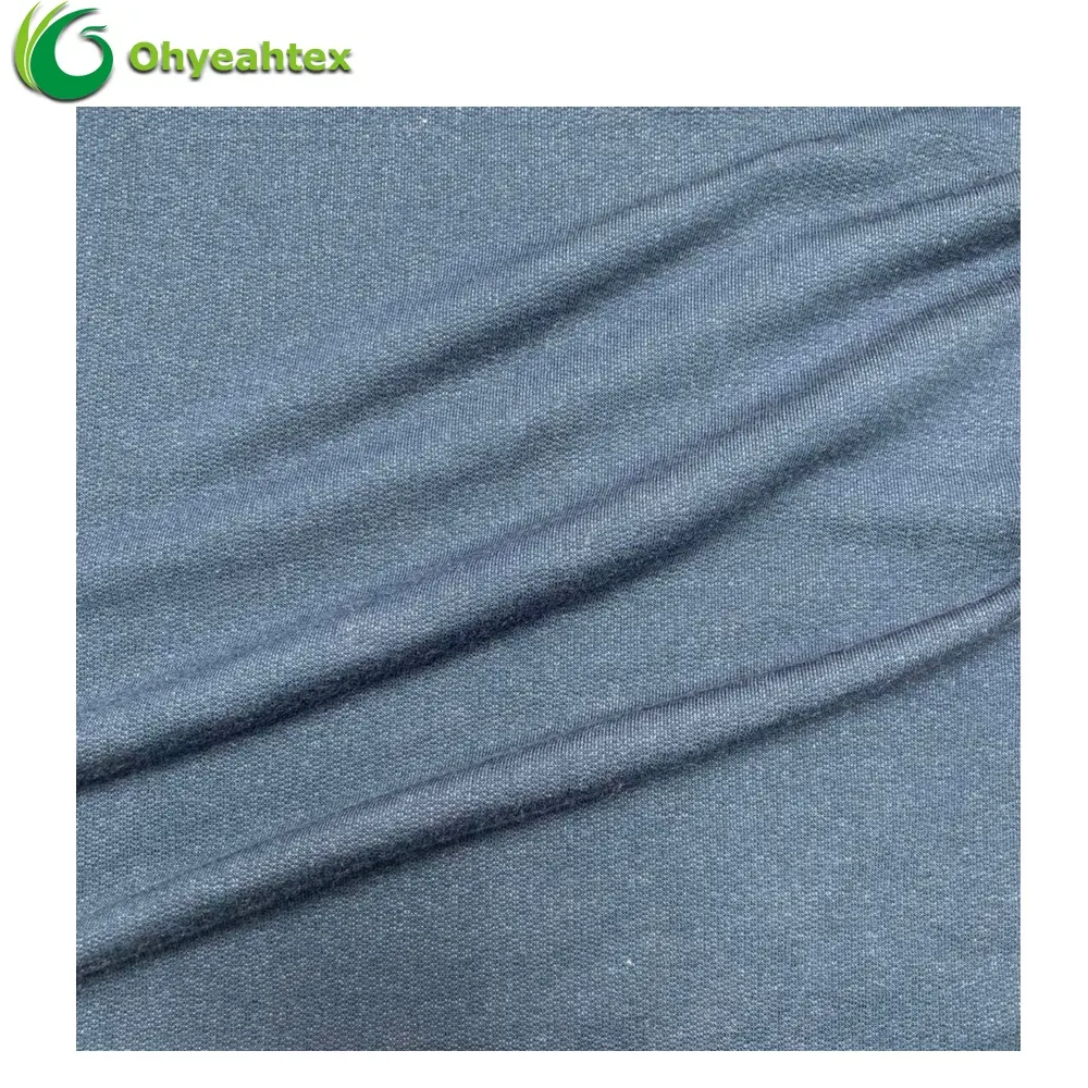 Tissu élastique en Viscose pour sweat à capuche, offre spéciale, Denim, français, confortable
