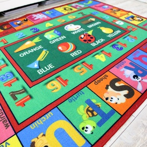 Umweltfreundliche ABC-Zahlen- und Farb-Lern- und Spielteppiche für Kinder - Product Image 4