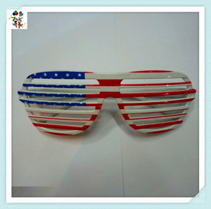 ปาร์ตี้คลับชุดแฟนซีเครื่องแต่งกาย Rhinestone ชัตเตอร์เฉดสีแว่นตา HPC-2229 - Product Image 5