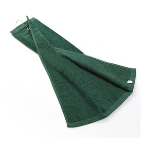 <span class=keywords><strong>Serviette</strong></span> de sport SHIQI 100% coton <span class=keywords><strong>serviette</strong></span> de <span class=keywords><strong>golf</strong></span> à crochet personnalisé avec logo brodé porte-clés - Product Image 1