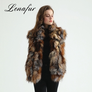 <span class=keywords><strong>Bon</strong></span> <span class=keywords><strong>Prix</strong></span> Haute Qualité Fourrure <span class=keywords><strong>Gilet</strong></span>, réels À <span class=keywords><strong>Long</strong></span> Renard Femmes De Fourrure <span class=keywords><strong>Gilet</strong></span> - Product Image 1