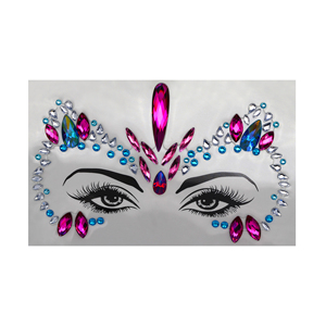3D Acrylique <span class=keywords><strong>Visage</strong></span> Tatouage Autocollants Paillettes Strass Tatouage Temporaire DIY Fête De Vacances Mascarade Corps Bijoux Du <span class=keywords><strong>Visage</strong></span> Tatouage - Product Image 4