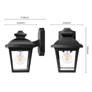 CE อนุมัติหยูเหยาโรงงานที่มีคุณภาพสูงกลางแจ้งติดผนังไฟสวน - Product Image 3