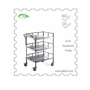 Único diseñado <span class=keywords><strong>de</strong></span> limpieza del Hospital transferencia carrito con ruedas grandes, útil para la ropa transferencia - Product Image 4