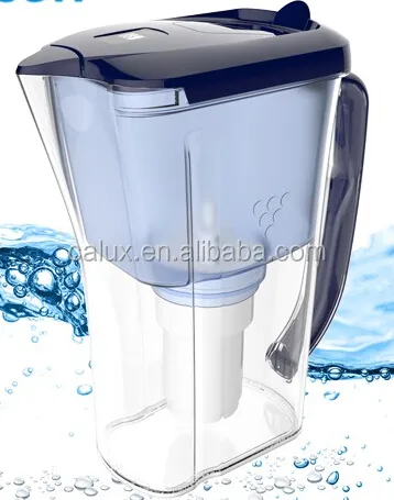 New Alkaline water filter pitcher, BPA free long lasting Alkaline Water Ionizer with High PH low ORP water filter pitcher