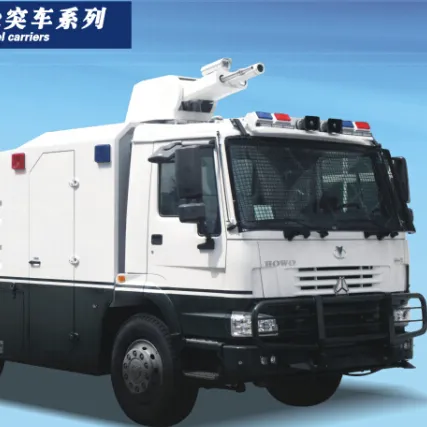 Security Water Cannon Vehicle Direct Pulse Technology with 75 meters Range