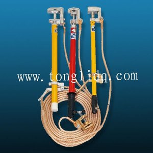 Ensemble de piquet de terre portable avec fil de mise à la terre et pince, piquet de terre en cuivre - Product Image 3