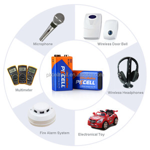 PKCELL Super Alcaline <span class=keywords><strong>9</strong></span> <span class=keywords><strong>V</strong></span> Batterie <span class=keywords><strong>6lr61</strong></span> pour Télécommandes - Product Image 5