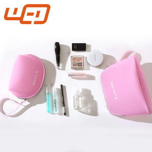 2017 Moda Nuevo Estilo <span class=keywords><strong>de</strong></span> Color Rosa Forma <span class=keywords><strong>de</strong></span> Concha Pequeña bolsa <span class=keywords><strong>de</strong></span> Viaje bolsa <span class=keywords><strong>de</strong></span> Artículos <span class=keywords><strong>De</strong></span> Tocador <span class=keywords><strong>de</strong></span> Belleza Cosméticos - Product Image 1