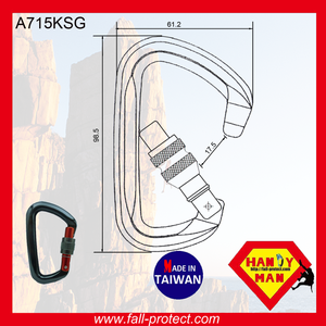 CE Certificate 25KN Aluminum Climbing Carabiner - Product Image 2