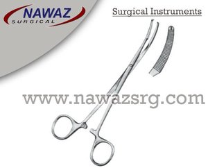 Pince péritonéale Mikulicz 20cm pince chirurgicale en acier inoxydable personnalisée de vente chaude Instruments - Product Image 2