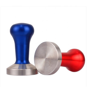 Compactador de café expreso de 51mm, compactador de café <span class=keywords><strong>Barista</strong></span> con Base plana de acero inoxidable de 52mm - Product Image 6