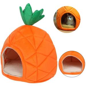 Cuccia <span class=keywords><strong>per</strong></span> Animali Domestici a Forma di Ananas, Nido Caldo e Accogliente <span class=keywords><strong>per</strong></span> Cani e <span class=keywords><strong>Gatti</strong></span> - Product Image 4