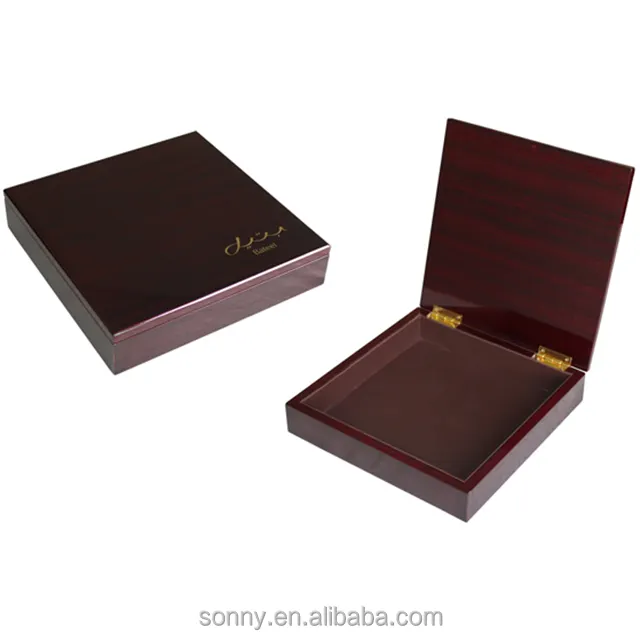 Handmade Chocolate & Dry Fruits & Food Cherry Magnetic Wooden Box
