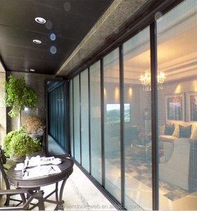 Wholesale Aluminum Retractable Mesh Plisse Insect <strong>Screen</strong> <strong>Door</strong> - Product Image 3