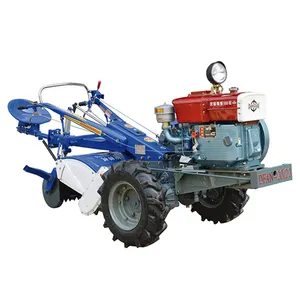 Yeni çok fonksiyonlu VOWO-221 22HP 2 tekerlek çin yürüyüş el traktör/mini yürüyen traktör/tarım yürüyüş traktör