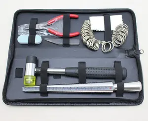 Kit d'outils pour la fabrication de bijoux, bricolage, avec étui de rangement à fermeture éclair pour bijoux