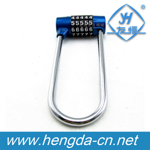 YH9995 grillete largo 5 Número combinación <span class=keywords><strong>U</strong></span> candado código existente candado Digital