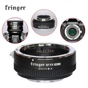 Fringer อะแดปเตอร์โฟกัสอัตโนมัติ,EF-FX PRO II พร้อมรูรับแสงอิเล็กทรอนิกส์ในตัวสำหรับเลนส์ Canon Tamron Sigma ไปยังกล้อง Fujifilm FX