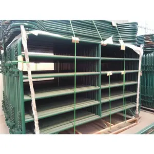 Factory supply steel horse panel fence Horse Stall with round tube