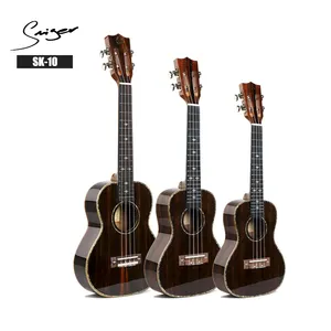 DIY kiti ukulele Abanoz ukulele sessiz ukulele SKS-10