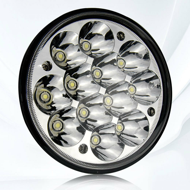 Epistar 5.75 Inch High Low Beam LED Headlight for Car and Motorcycle 36W with 6000K Color Temperature