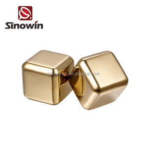 Bar establece Acero inoxidable piedras redondas whisky enfriador de vino cubos de hielo SW-WC03G - Product Image 5