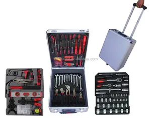 Set Alat Kombinasi 186 Pcs, Set Kotak Alat Listrik Lengkap, Kit Alat Kraft Swiss