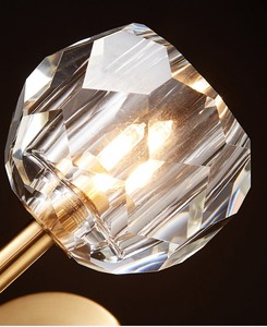 Europe du nord Nordique forêt lumière pendante luxe cristal restaurant <span class=keywords><strong>spoutnik</strong></span> <span class=keywords><strong>lustre</strong></span> - Product Image 5