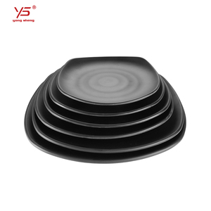 Buona resistenza alla corrosione glassato melamina <span class=keywords><strong>piatti</strong></span> forno a microonde sicuro rettangolare piastra <span class=keywords><strong>piatti</strong></span> melamina hotel con colore opaco - Product Image 1
