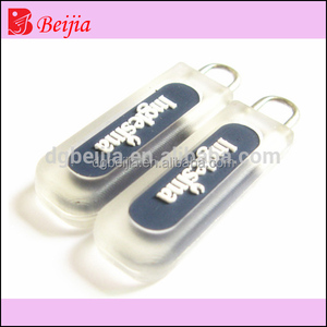 Custom Regular Puller Silicone <strong>Rubber</strong> Zipper <strong>Slider</strong> for Clothes or Bags - Product Image 4