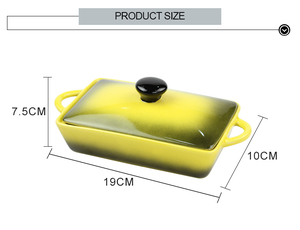 Nordic Ware Oven Microwavable Safe Ceramic Rectangle Bakeware <strong>Pans</strong> Kitchen Wares <strong>Casserole</strong> Dish <strong>With</strong> <strong>Lid</strong> High Quality - Product Image 4