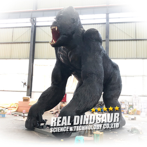 Dinossauro parque enorme realista artificial modelo animal king kong