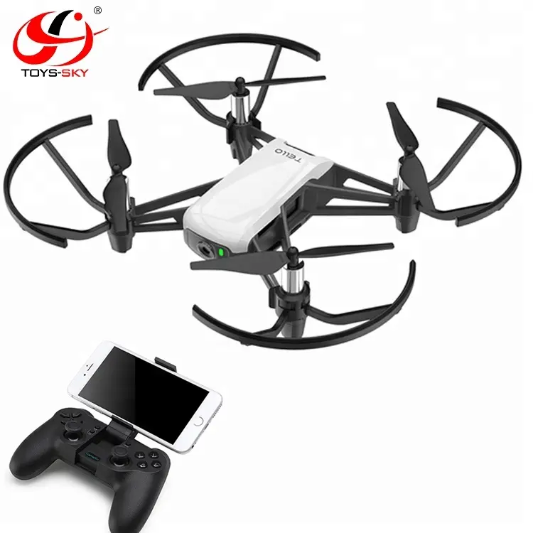 DJI Tello drone Perform flying stunts, shoot quick videos with EZ Shots and learn about drones with 720P HD Transmission Camera