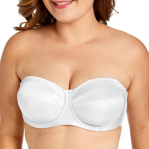 Commercio all'ingrosso delle Donne Imbottito Con <span class=keywords><strong>Ferretto</strong></span> Del <span class=keywords><strong>Reggiseno</strong></span> di Estate Traspirante Push Up di Alta Supporto <span class=keywords><strong>Reggiseno</strong></span> <span class=keywords><strong>Senza</strong></span> Spalline - Product Image 4