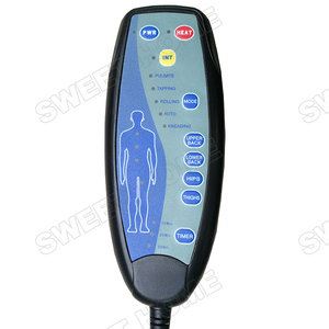 Cojín de Masaje Eléctrico <span class=keywords><strong>para</strong></span> Cuello y <span class=keywords><strong>Hombros</strong></span>, <span class=keywords><strong>Almohadilla</strong></span> Vibratoria con Función de Calor <span class=keywords><strong>para</strong></span> Masaje Corporal y de Espalda en el Automóvil - Product Image 4