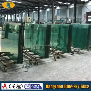 5mm 6mm green tinted tempered glass