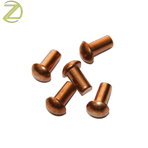 CNC מכונות חומרת פליז עיוור מסמרות פטריות ראש מוצק מסמרות - Product Image 6