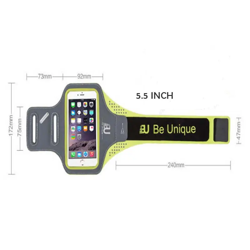 Handy zubehör/Lycra Stoff Sport Armband für Iphone 7/für Iphone 7 Armband Mini Sporttasche