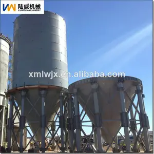 Hot vente 2014 silo à ciment en stock suffisant avec une capacité 50t/100t/150t/200t